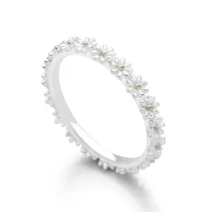 NHẪN BẠC NỮ S925 - DAISY CHAIN RING